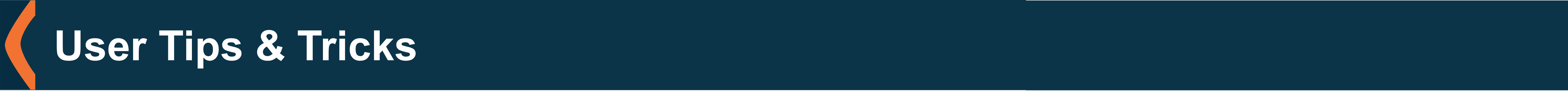 Trucs et astuces de l'utilisateur bleu long