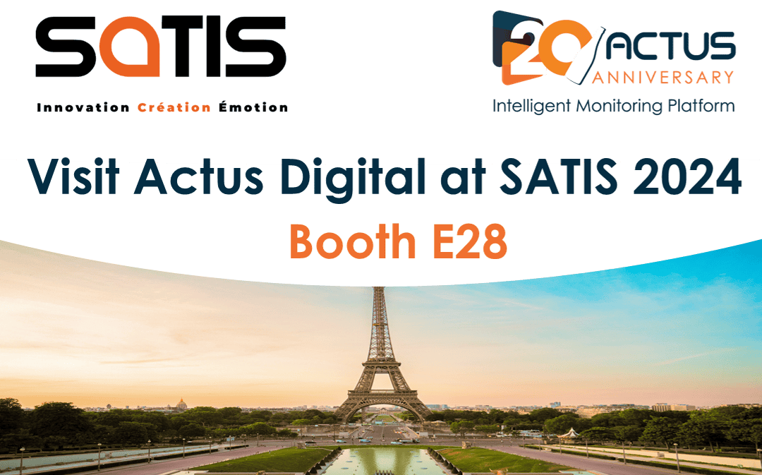 Actus Digital Reinforces its Leadership in Compliance Logging, Mulitviewer and AI-Driven Media Monitoring Solutions at SATIS 2024 in Paris